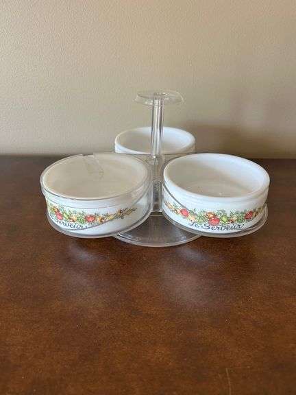 CorningWare Spice of Life Le Serveur Condiment Server