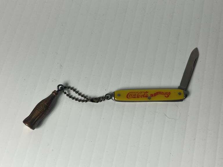 Coca Cola Marked USA Pocket Knife