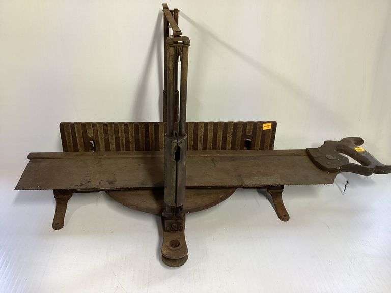 Vintage Miter Saw with Saw