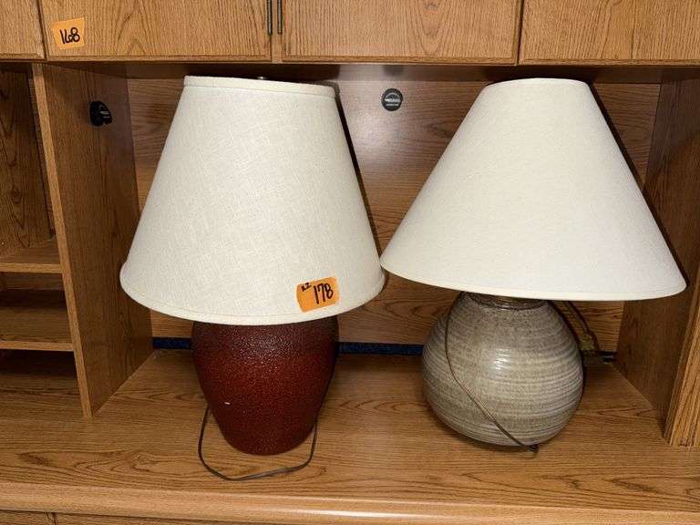 DESK / TABLE LAMPS (2)