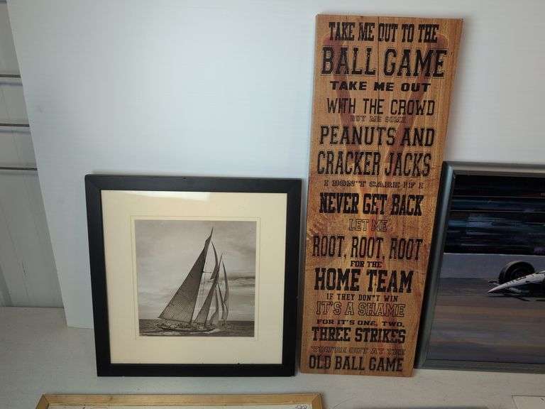 Sports pictures, signs, and other images