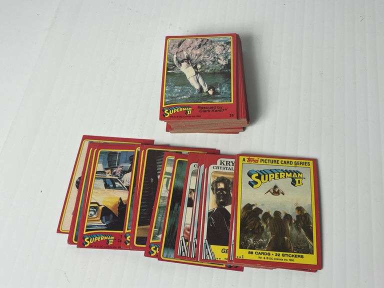 Topps Superman ll Complete Set