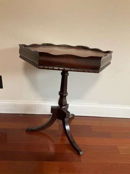 Vintage Hexagon Side Table