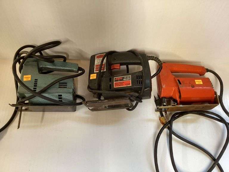 3 Electric Jigsaws