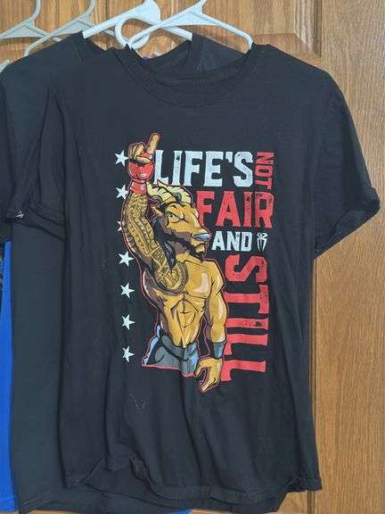 (5) Pro Wrestling Shirts (Size M-L)