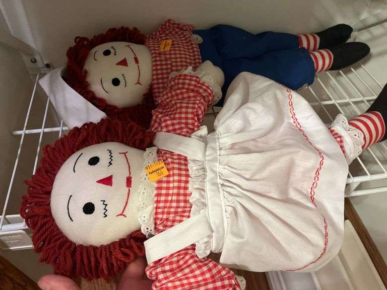 Raggedy Ann and Andy Dolls