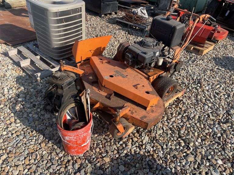Scag 52 in. Walk-behind mower - as is w/ extra engine & parts