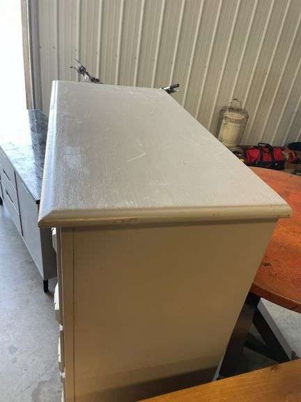 TV stand with matching chest of drawers
