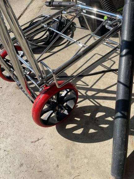 SHOP-VAC, PRESSURE WASHER, METAL ROLLING CART
