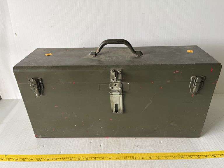 Toolbox with Strap, Bungee, & Rope