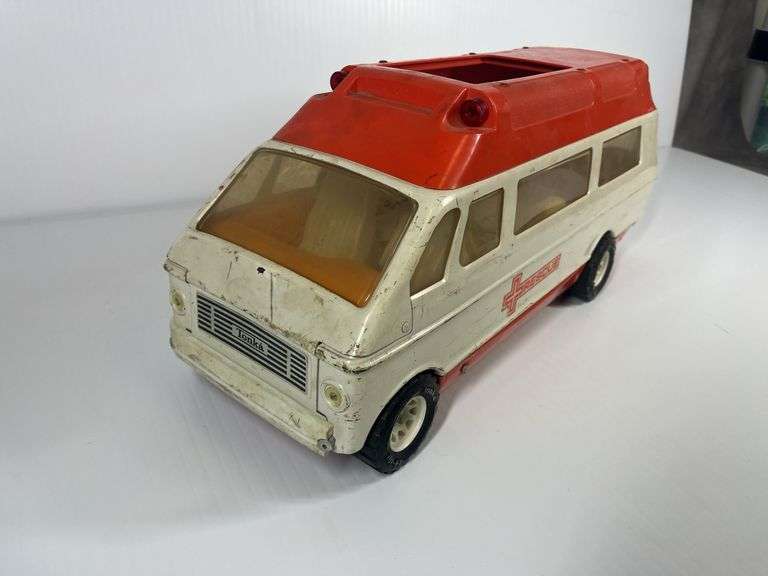 1970s Tonka Rescue Ambulance Van