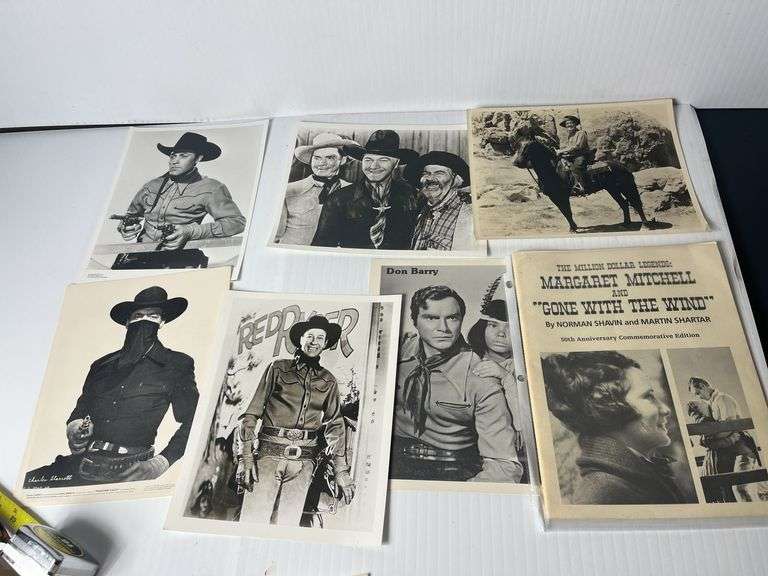 Publicity Photos & Gone with the Wind Book