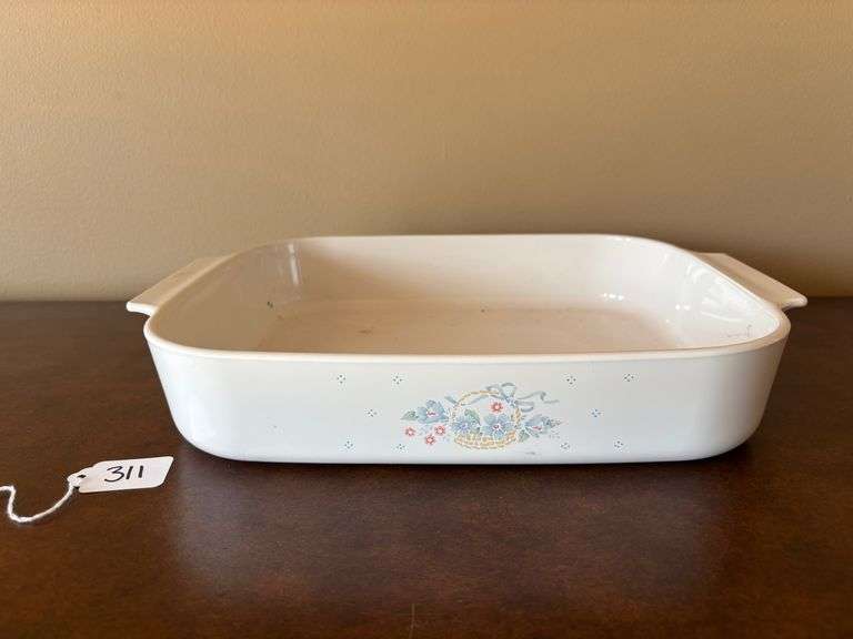 CorningWare Country Cornflower Lasagna Pan