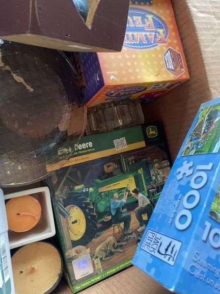 GAMES PUZZLES AND CANDLES