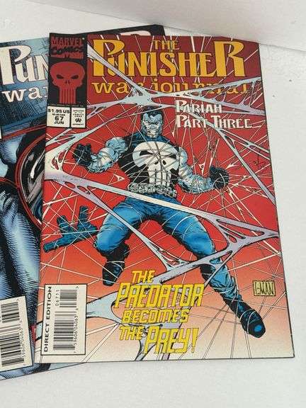 Marvel Comics The Punisher: War Journal Vol. 1 #’s 45, 56, 64, 65, 67 and 69