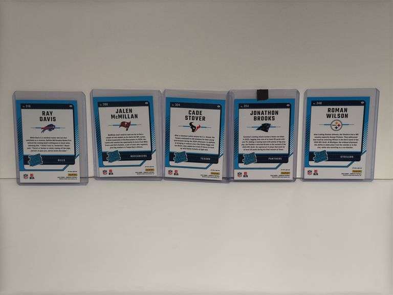 2024 Donruss Optic Rated Rookie Red Pandora Short Print Parallel Refractors of Jonathon Brooks, Roma