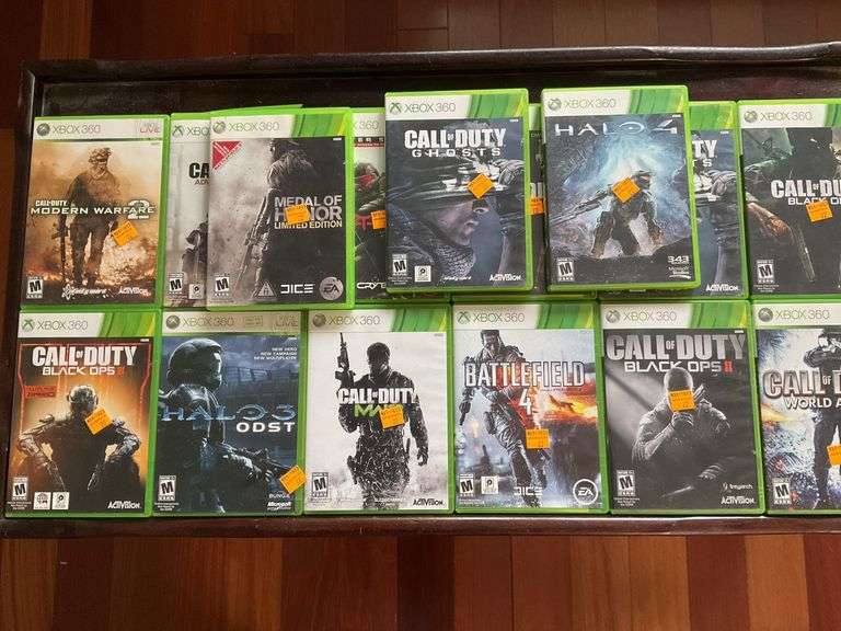 15 X-Box 360 Call of Duty Games