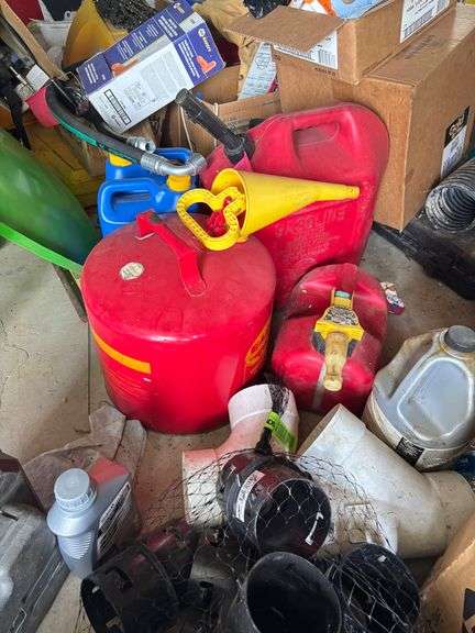 Contents of Live Auction