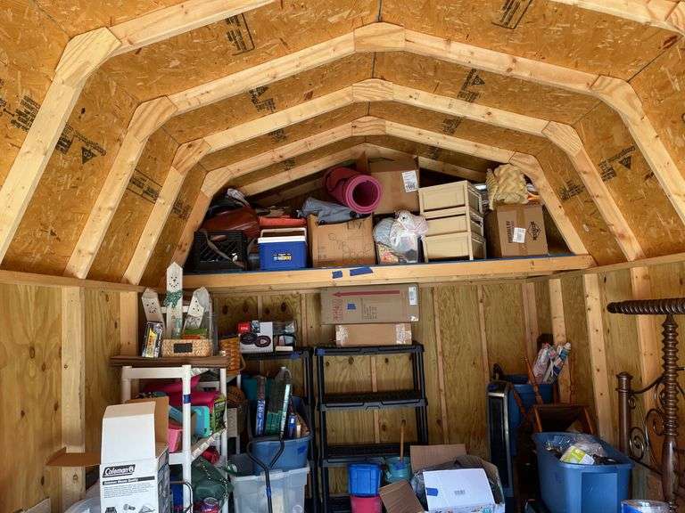 10' X 16' LOFTED STORAGE BARN
