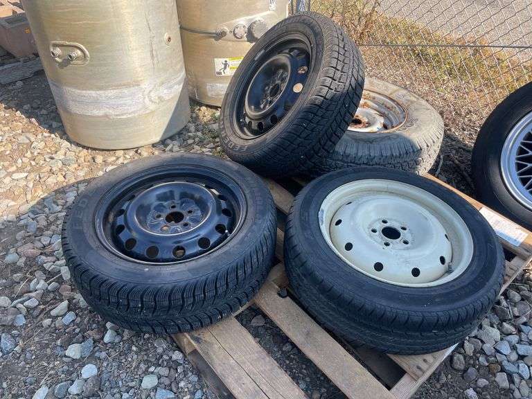 (4) misc. tires - Federal, Edge & Good year
