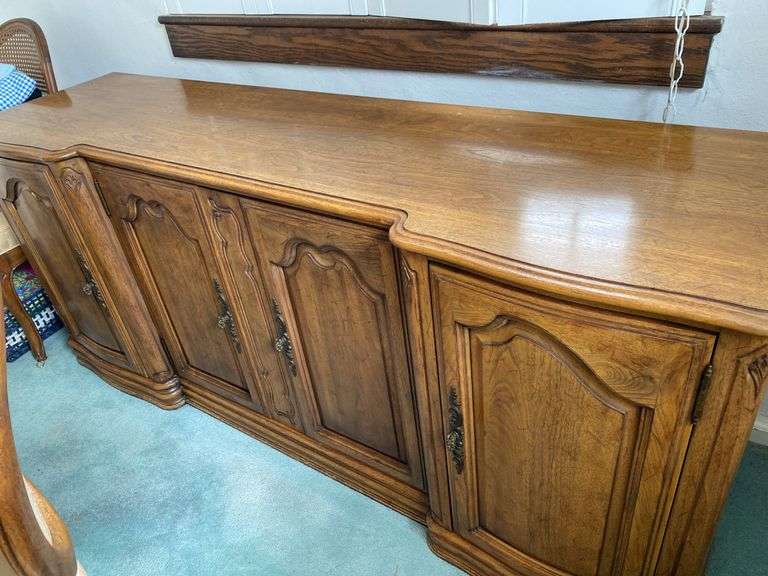 Davis Cabinet Company Solid Wood Wooden Buffet