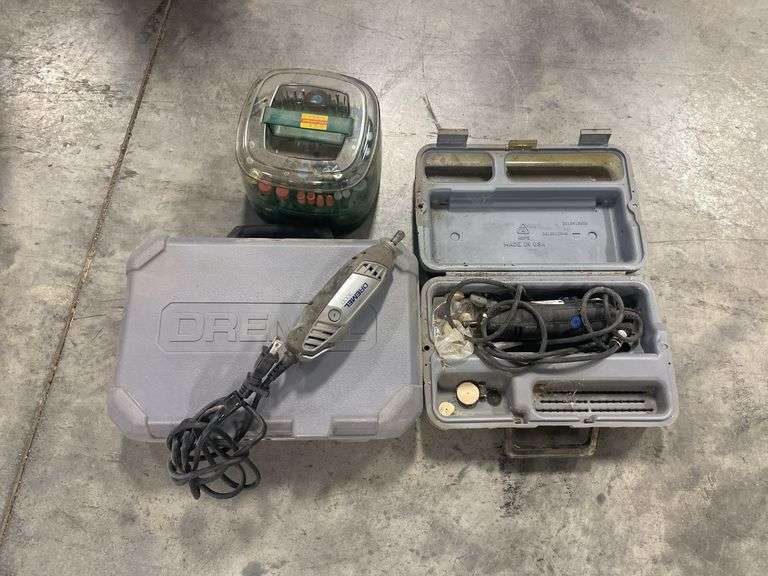 (2) Dremels and rotary tool accessory kit