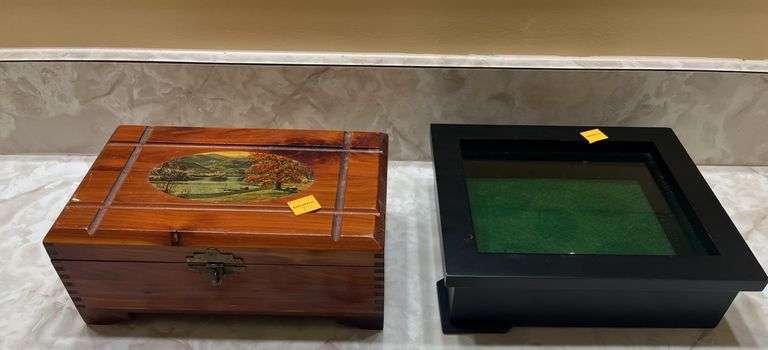 Shadow Box and Trinket Box