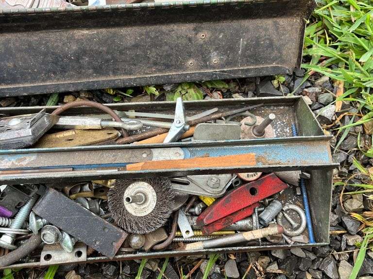 Toolbox with Chalk Line and More