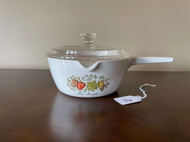 Corning Ware Spice of Life 6 1/2 Inch Saucepan with Lid