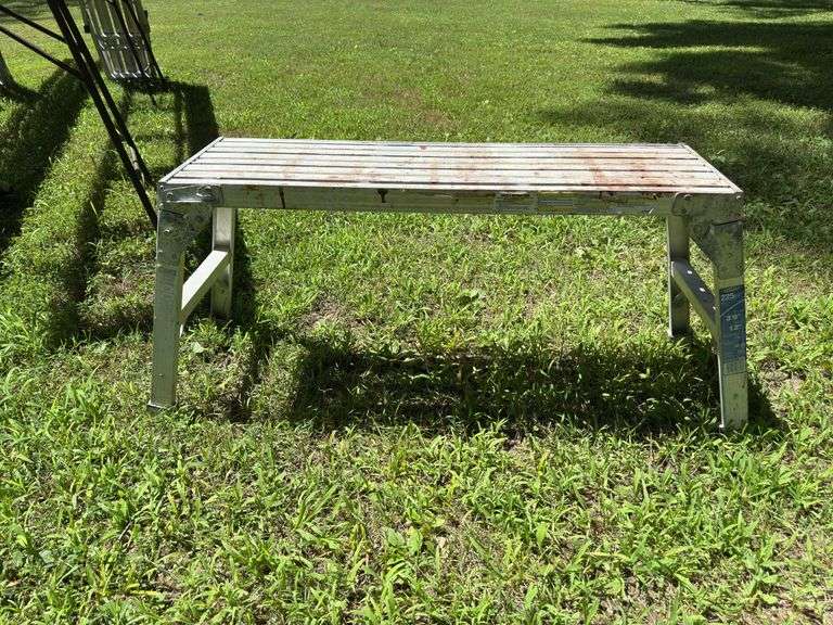 WERNER ALUMINUM WORK PLATFORM