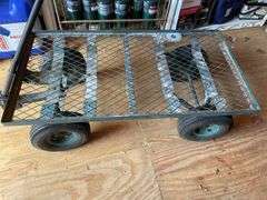 METAL GARDEN WAGON/CART