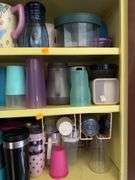 CROCKPOT, CAKE BOWLS, CUPS/WATER BOTLES, AND MORE