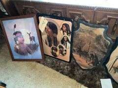 NATIVE AMERICAN WALL ART