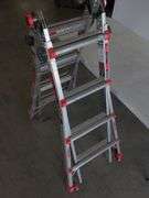 Little Giants extension ladder system