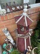 OUTDOOR DECOR BENCH, LIGHTHOUSE AND MORE