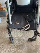 WHEELCHAIR AND PORTABLE TOILET