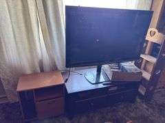 50 IN. TV, STANDS, MOVIES
