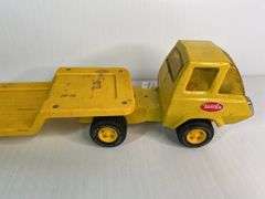 1970s Tonka Lowboy Tractor Trailer