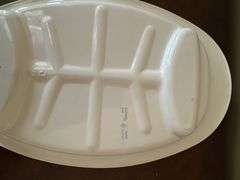CorningWare Blue Cornflower Oval Serving Platter
