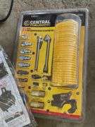 MCGRAW 3 HP AIR COMPRESSOR AND CENTRAL PNEUMATIC STARTER KIT