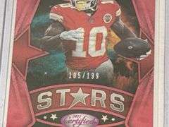 Assortment of Elite NFL WR Sports Cards (13 Cards Total)