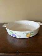 Narumi Neoceram Casserole Dish with Fruit Pattern