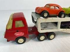 Tonka Mini Car Hauler with 3 Vehicles
