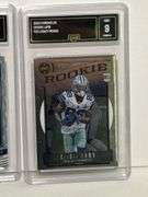 2022 Select Garrett Wilson Concourse Rookie (GMA 9), 2022 Donruss Cooper Kupp Dominators (GMA 10), a