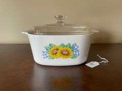 Corning Ware Sunsations 5 Qt. Casserole Dish with Lid