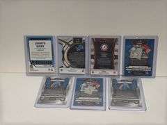 2023 Panini Select Jahmyr Gibbs RC, (2) 2023 Panini Prizm Sam LaPorta RC, (2) 2023 Panini Mosaic Sam