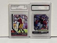 2024 Panini Instant Caleb Williams RC (Gem Mint 10) and 2023 Panini Instant Caleb Williams (Gem Mint