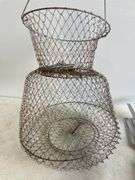 Fish basket and grilling utensils
