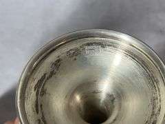 Wallace Sterling Wine Goblets, 9 oz total weight
