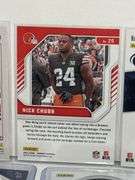 Assortment of NFL Elite Running Backs Sports Cards (8 Cards Total)